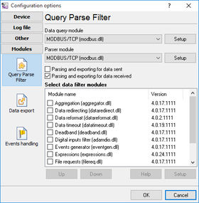 Querying and parsing of RS232 data
