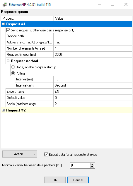Configuring data parser