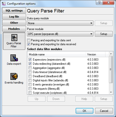 Data processing modules